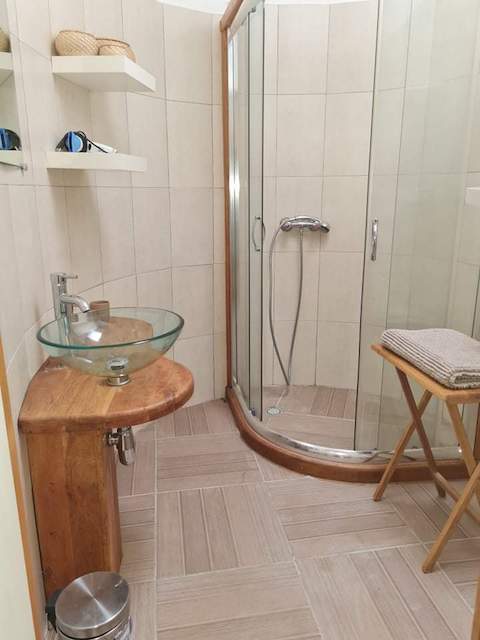 salle de bain du studio