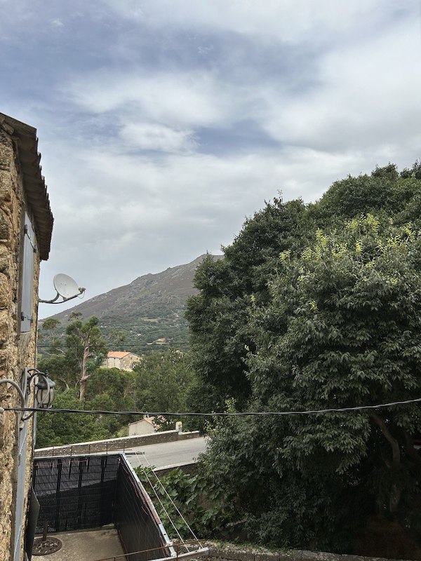 Feliceto, vue depuis la maison